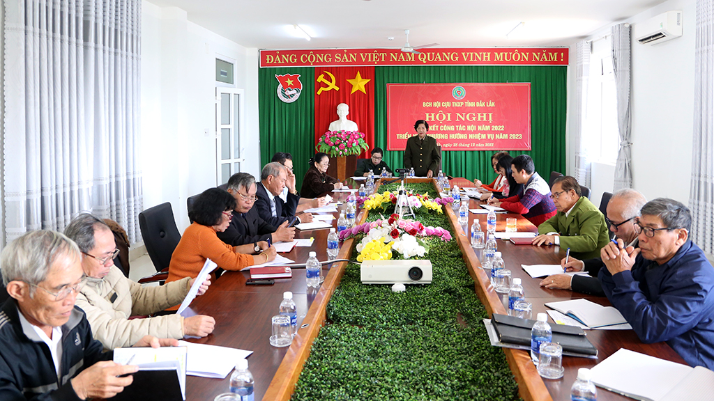 Hội Cựu Thanh niên xung phong tỉnh tổng kết công tác năm 2022
