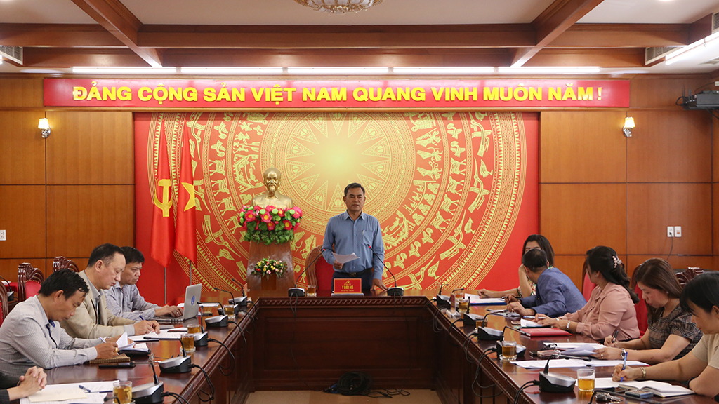 Họp Ban Chỉ đạo chăm lo Tết Nguyên đán Quý Mão năm 2023