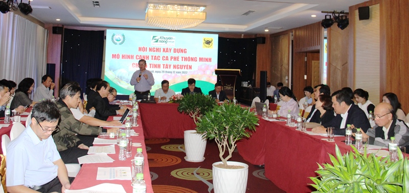 Xây dựng mô hình canh tác cà phê thông minh cho 5 tỉnh Tây Nguyên