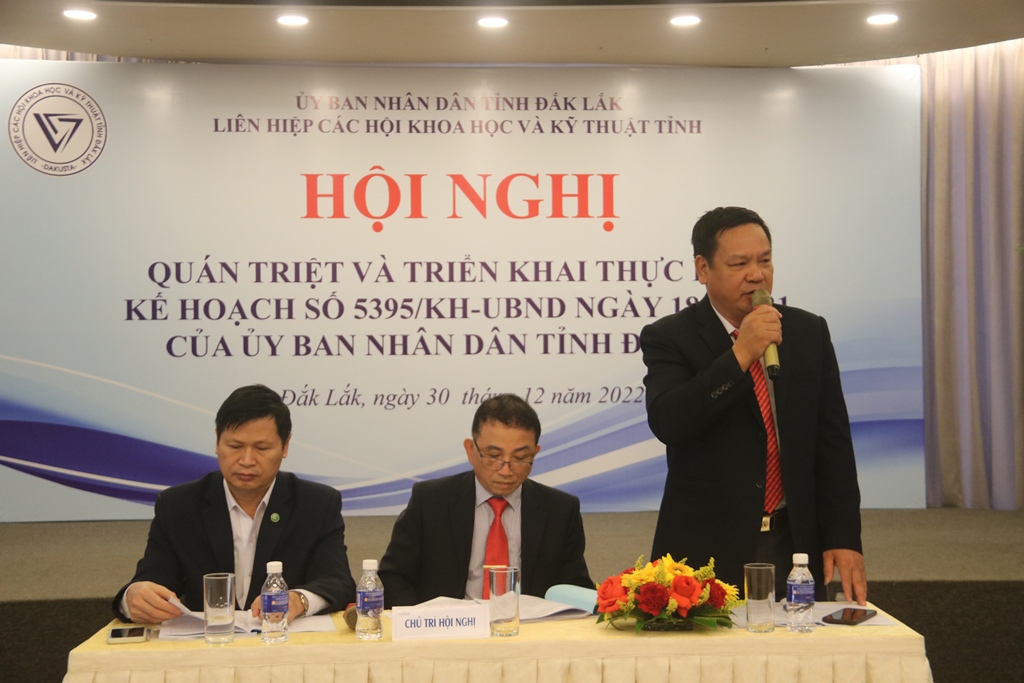 Tiếp tục đổi mới, nâng cao chất lượng hoạt động của Liên hiệp các Hội Khoa học và Kỹ thuật tỉnh