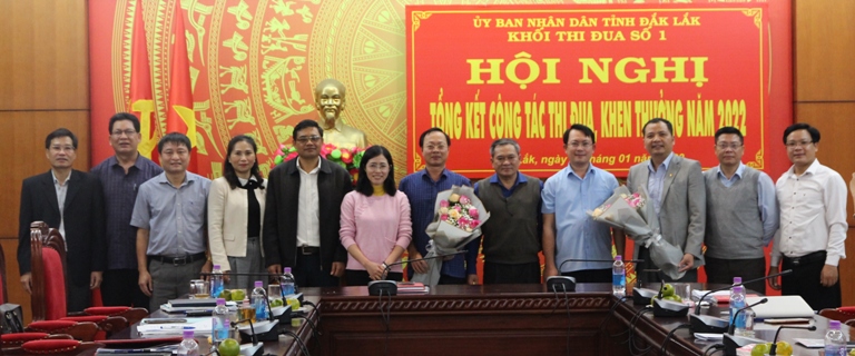 Khối thi đua số 1 triển khai nhiệm vụ công tác thi đua, khen thưởng năm 2022