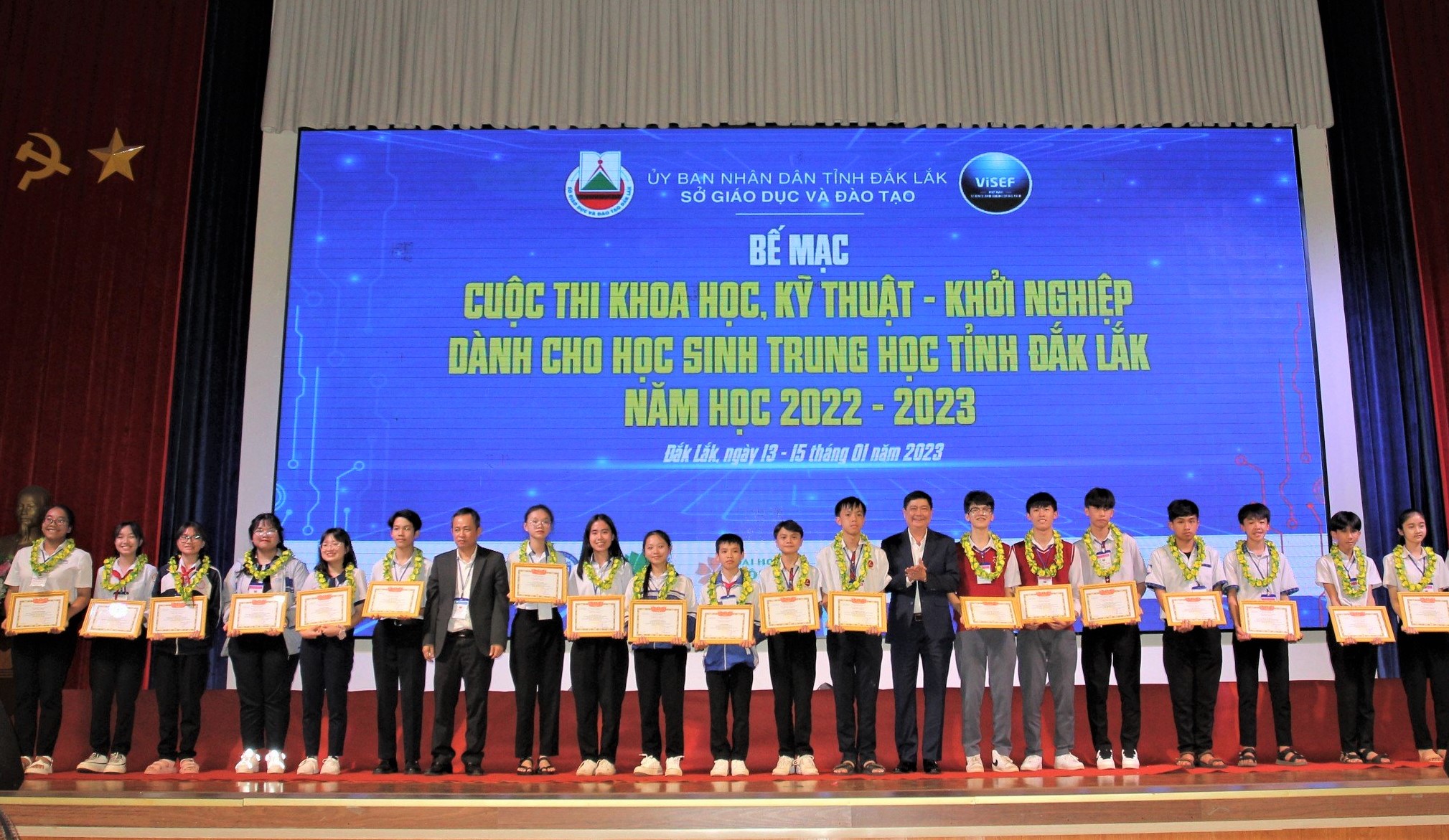 Cuộc thi Khoa học, Kỹ thuật - Khởi nghiệp dành cho học sinh trung học tỉnh Đắk Lắk, năm học 2022-2023
