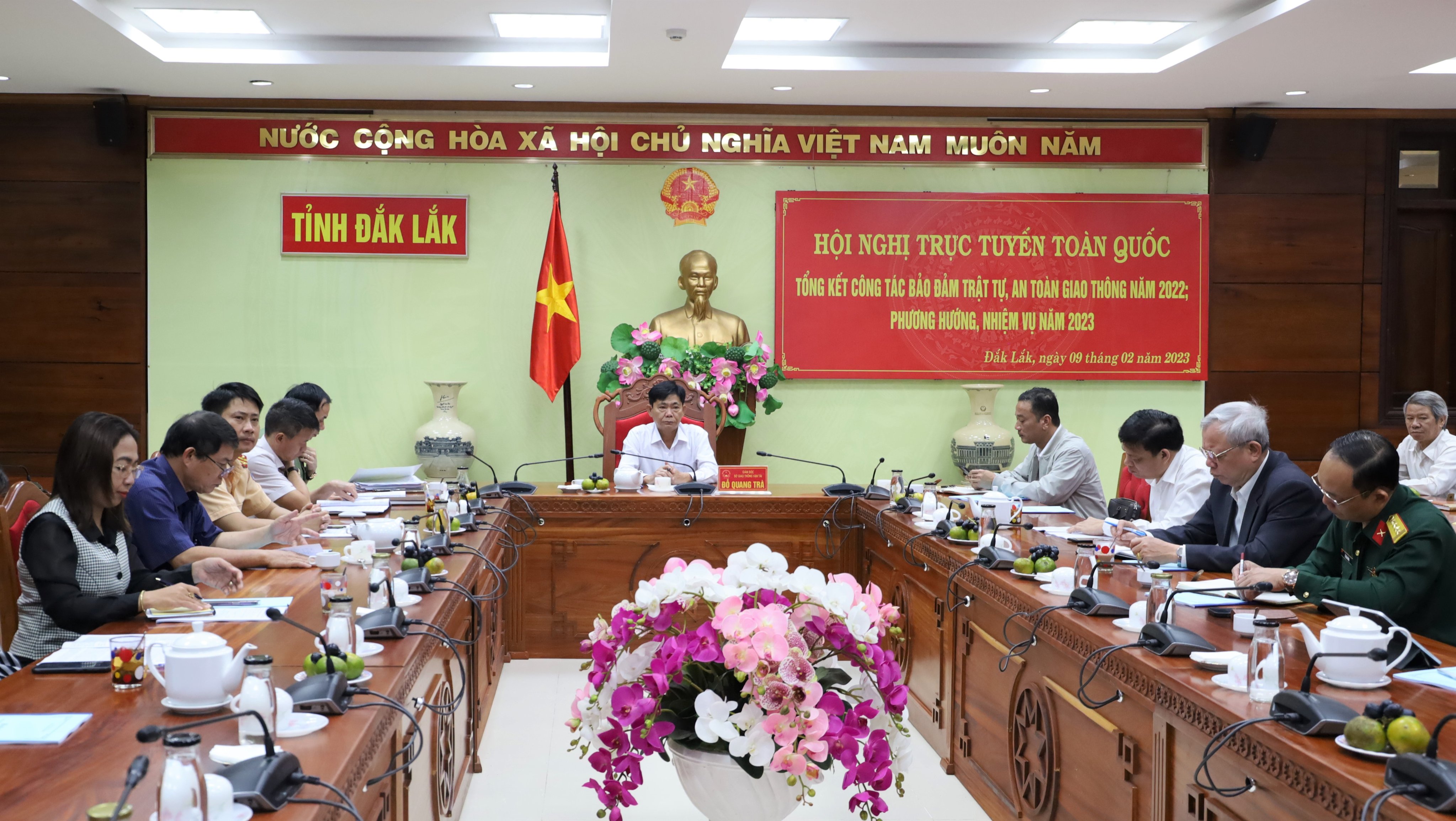 Tổng kết công tác đảm bảo trật tự an toàn giao thông năm 2022