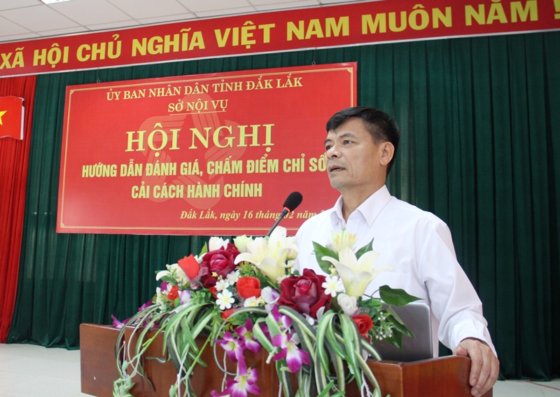 Hội nghị hướng dẫn đánh giá, chấm điểm chỉ số cải cách hành chính