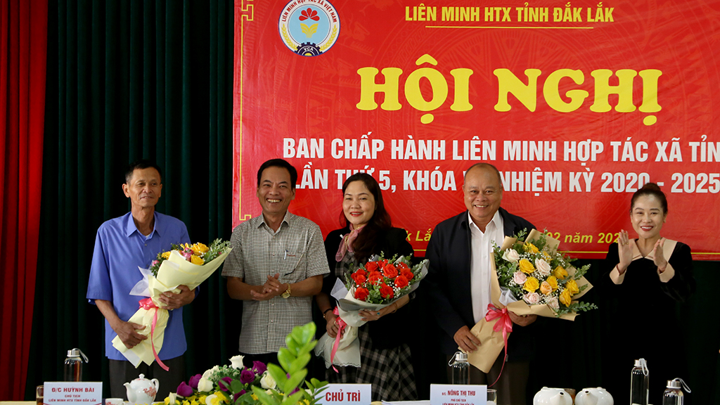 Hội nghị Ban Chấp hành Liên minh Hợp tác xã tỉnh Đắk Lắk lần thứ 5