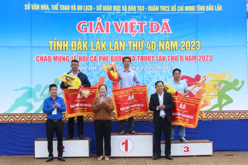 Hơn 550 vận động viên tham gia Giải việt dã tỉnh Đắk Lắk lần thứ 40