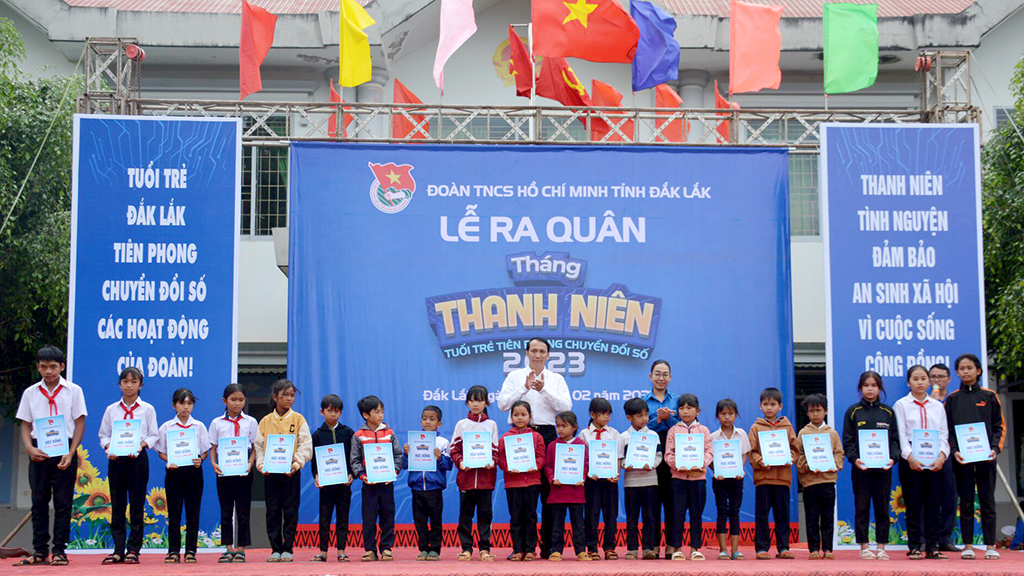 Ra quân Tháng Thanh niên năm 2023