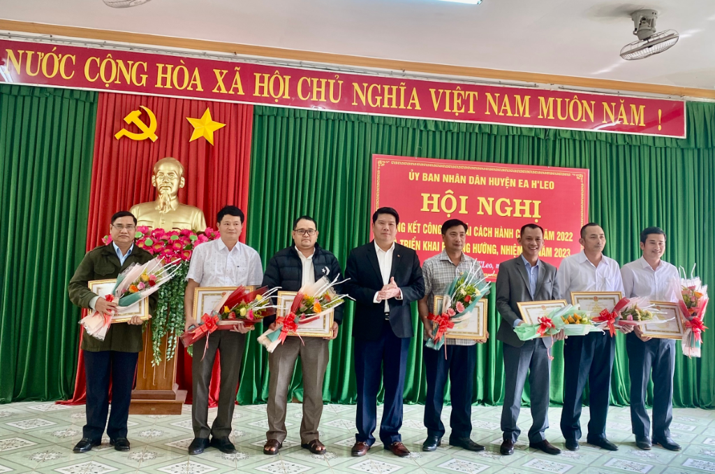 Huyện Ea H’leo tổng kết công tác cải cách hành chính năm 2022