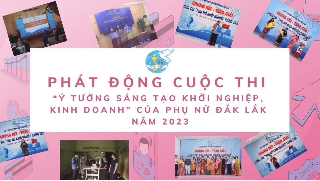 Phát động Cuộc thi “Ý tưởng sáng tạo khởi nghiệp, kinh doanh” của Phụ nữ Đắk Lắk năm 2023