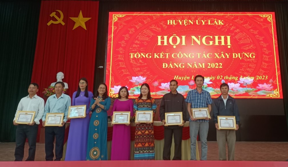 Huyện ủy Lắk tổng kết công tác xây dựng Đảng năm 2022