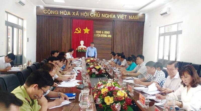 UBND huyện Krông Ana họp thường kỳ tháng 02/2023