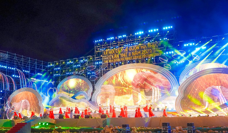 Vận hành 500 mắt camera giám sát an ninh dịp Lễ hội Cà phê Buôn Ma Thuột lần thứ 8 năm 2023.