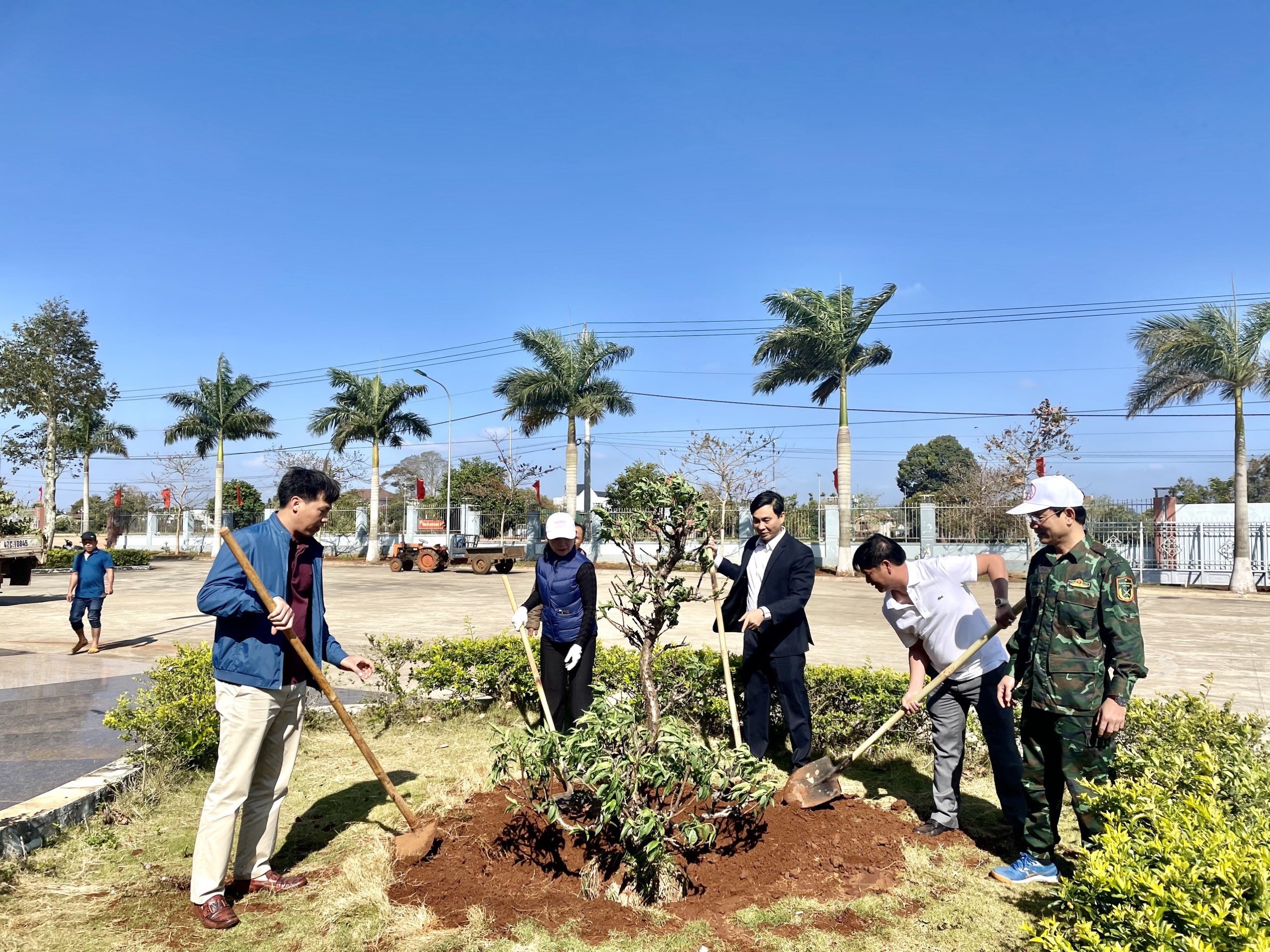 Xây dựng Thị xã Buôn Hồ  trở thành “Phố thị hoa đào” trong tương lai.