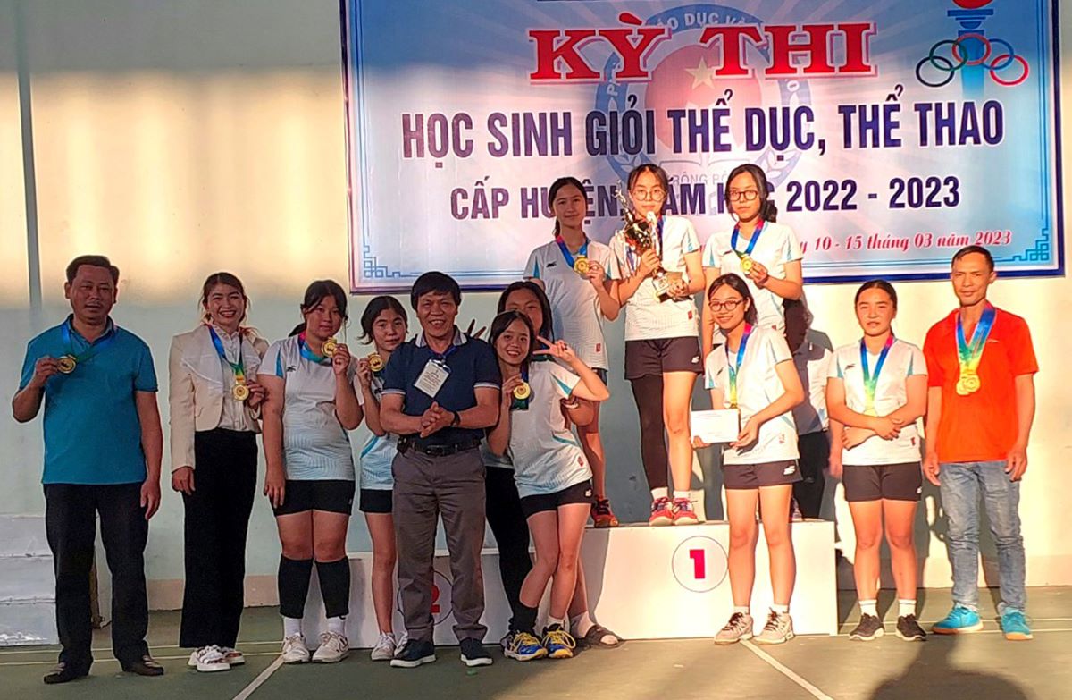 Kỳ thi học sinh giỏi Thể dục, Thể thao huyện Krông Bông năm học 2022-2023
