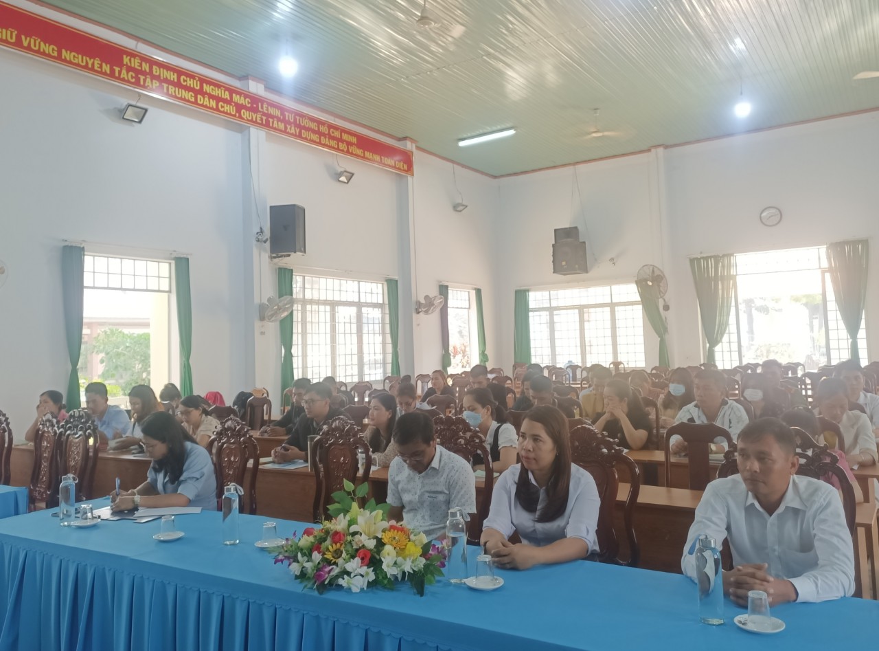 Khai giảng lớp Bồi dưỡng lý luận chính trị dành cho đảng viên mới, đợt 1 năm 2023