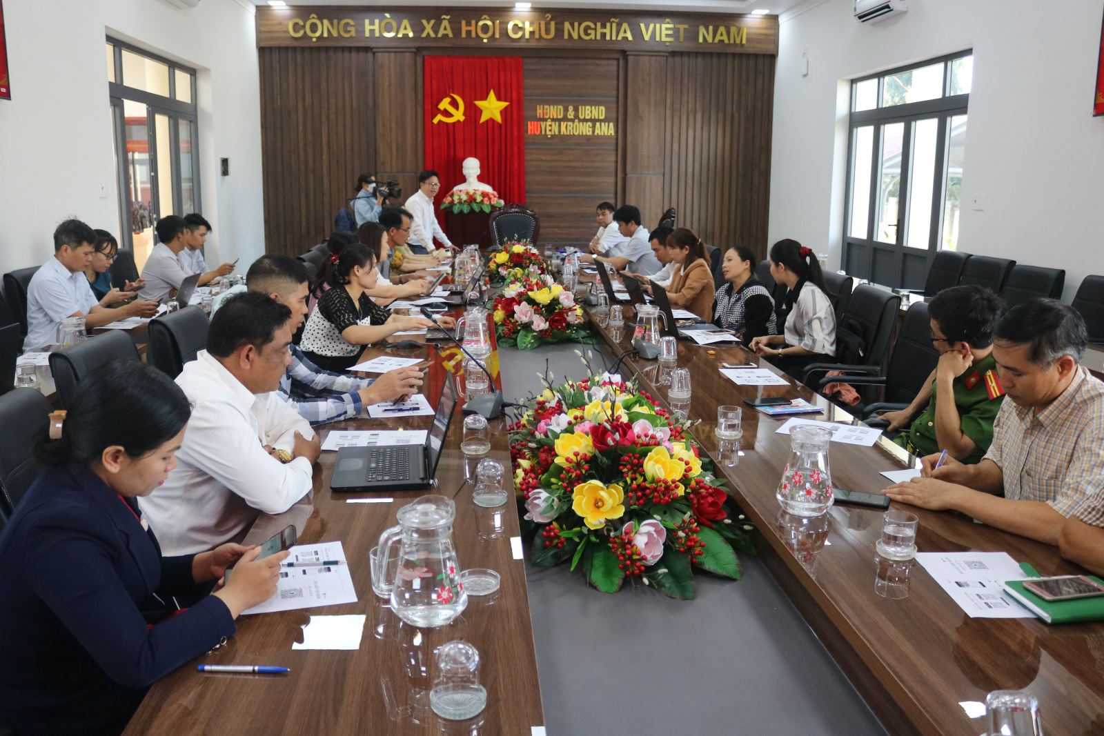 Tập huấn sử dụng phần mềm Phản ánh hiện trường trên hệ thống Giám sát, điều hành đô thị thông minh tỉnh