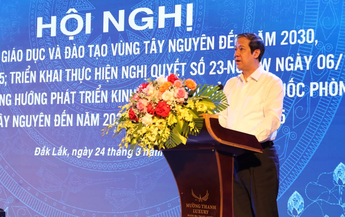 Phát triển toàn diện, hiệu quả giáo dục và đào tạo vùng Tây Nguyên