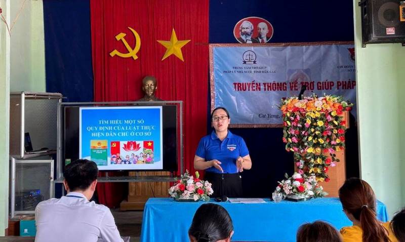 Truyền thông Trợ giúp pháp lý tại huyện Ea Kar