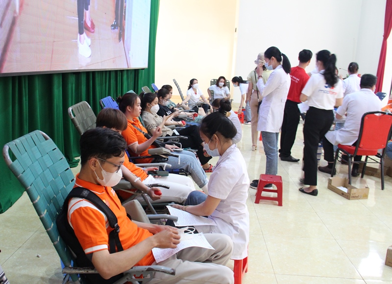 Hơn 500 tình nguyện viên tham gia Ngày hội hiến máu tình nguyện năm 2023