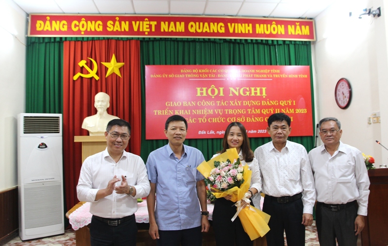 Giao ban công tác xây dựng Đảng quý I năm 2023