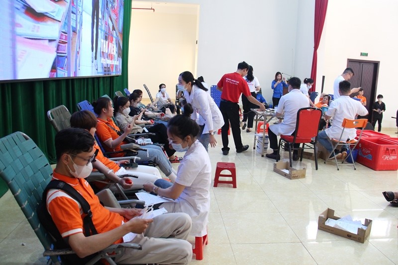 More than 500 volunteers participate in Voluntary Blood Donation Day 2023