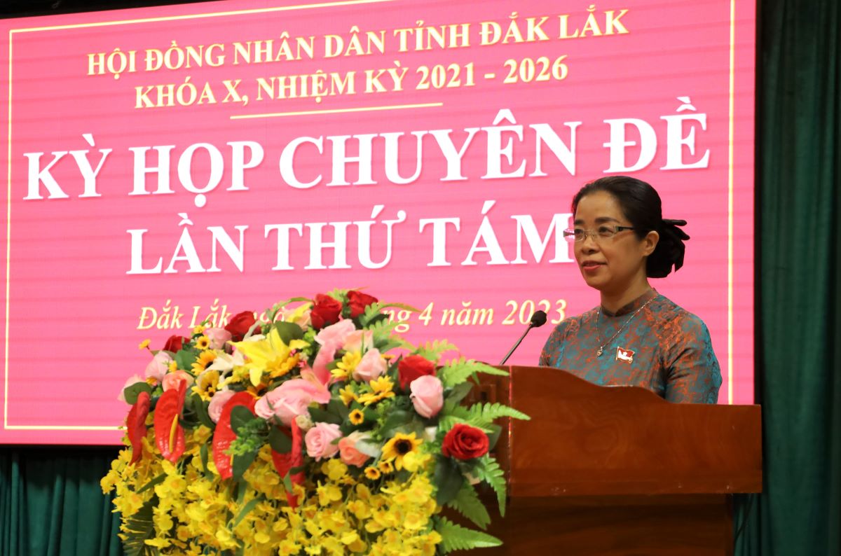 Kỳ họp chuyên đề lần thứ Tám, HĐND tỉnh khóa X thông qua 15 Nghị quyết quan trọng