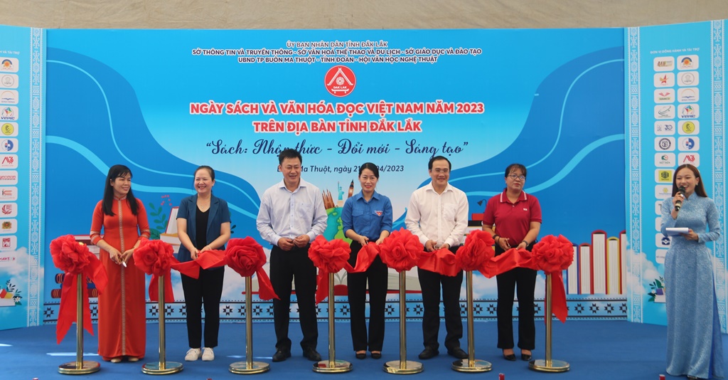 Khai mạc Ngày Sách và Văn hóa đọc năm 2023 tại Đắk Lắk