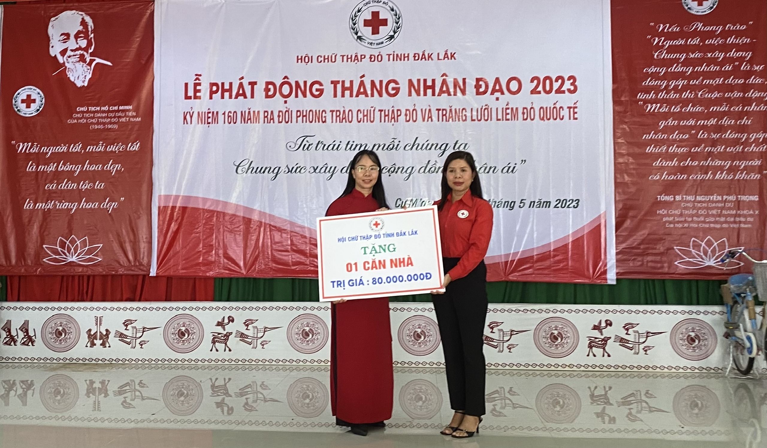 Phát động “Tháng nhân đạo” năm 2023 tại huyện Cư M’gar