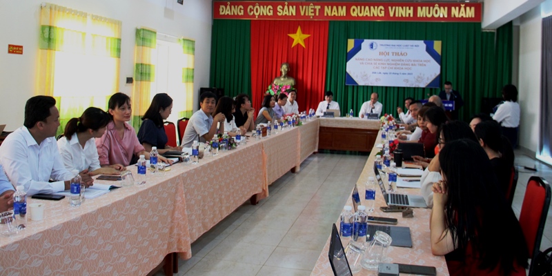 Hội thảo khoa học “Nâng cao năng lực nghiên cứu khoa học và chia sẻ kinh nghiệm đăng bài trên tạp chí khoa học”