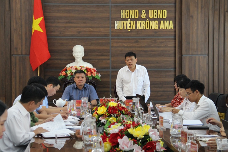 Huyện Krông Ana cần chủ động đầu tư nguồn lực, sáng tạo trong triển khai chuyển đổi số