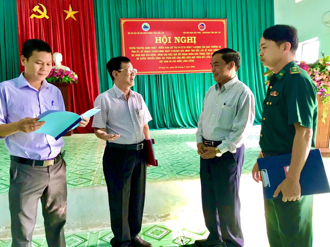 Tuyên truyền, quán triệt công tác đối ngoại nhân dân trong tình hình mới cho cán bộ, nhân dân khu vực biên giới