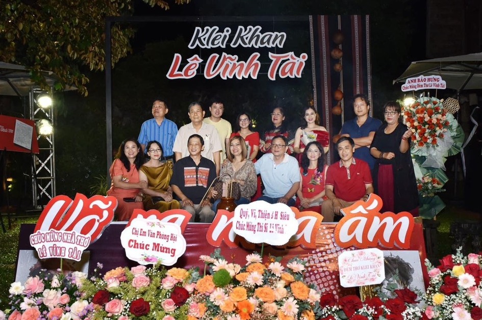 Đêm thơ Klei Khan Lê Vĩnh Tài