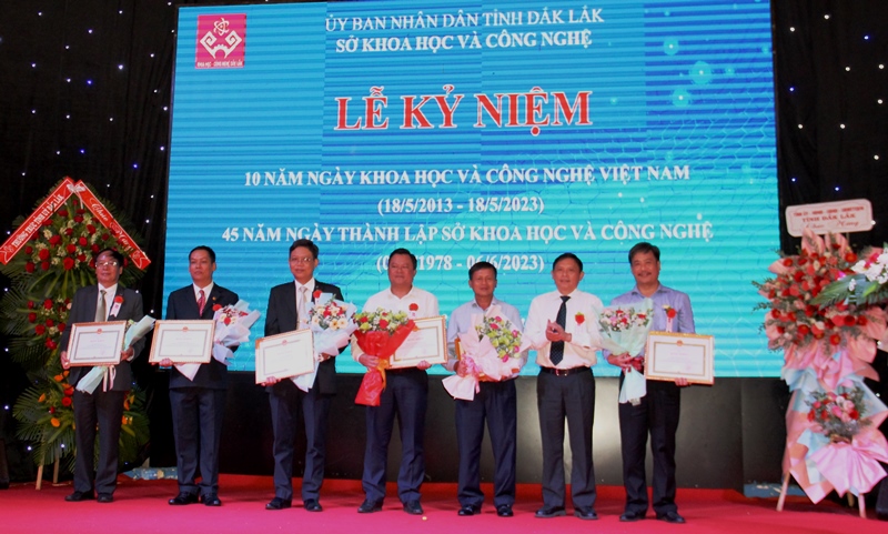 Sở Khoa học và Công nghệ kỷ niệm 45 năm Ngày thành lập (6/6/1978-6/6/2023).