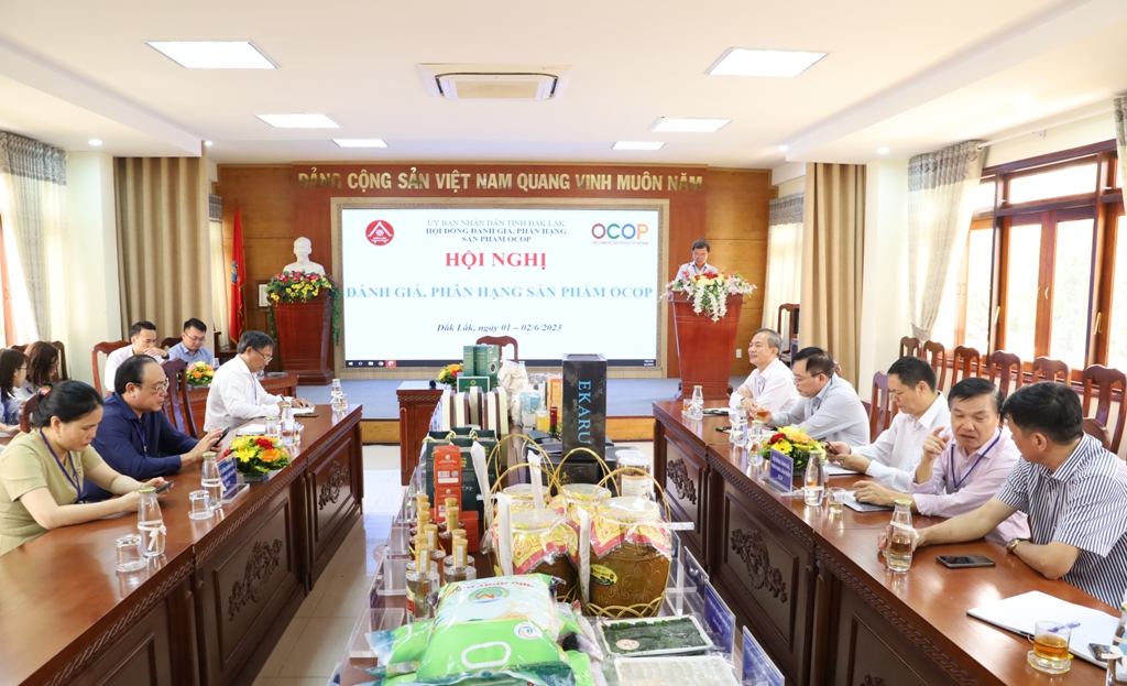 Đánh giá, phân hạng sản phẩm OCOP cấp tỉnh