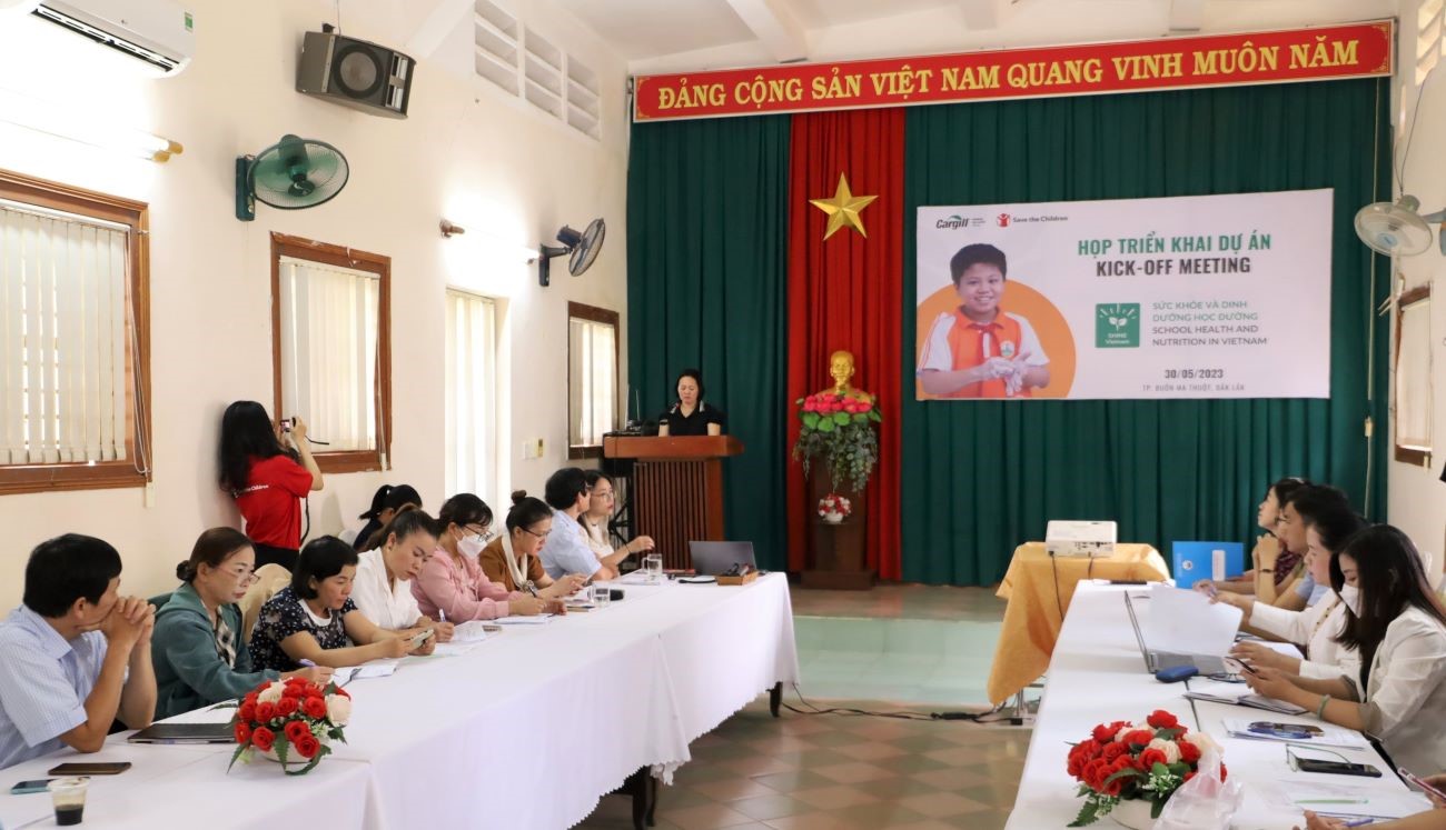 The implementation of the School Health and Nutrition Technical Support Project