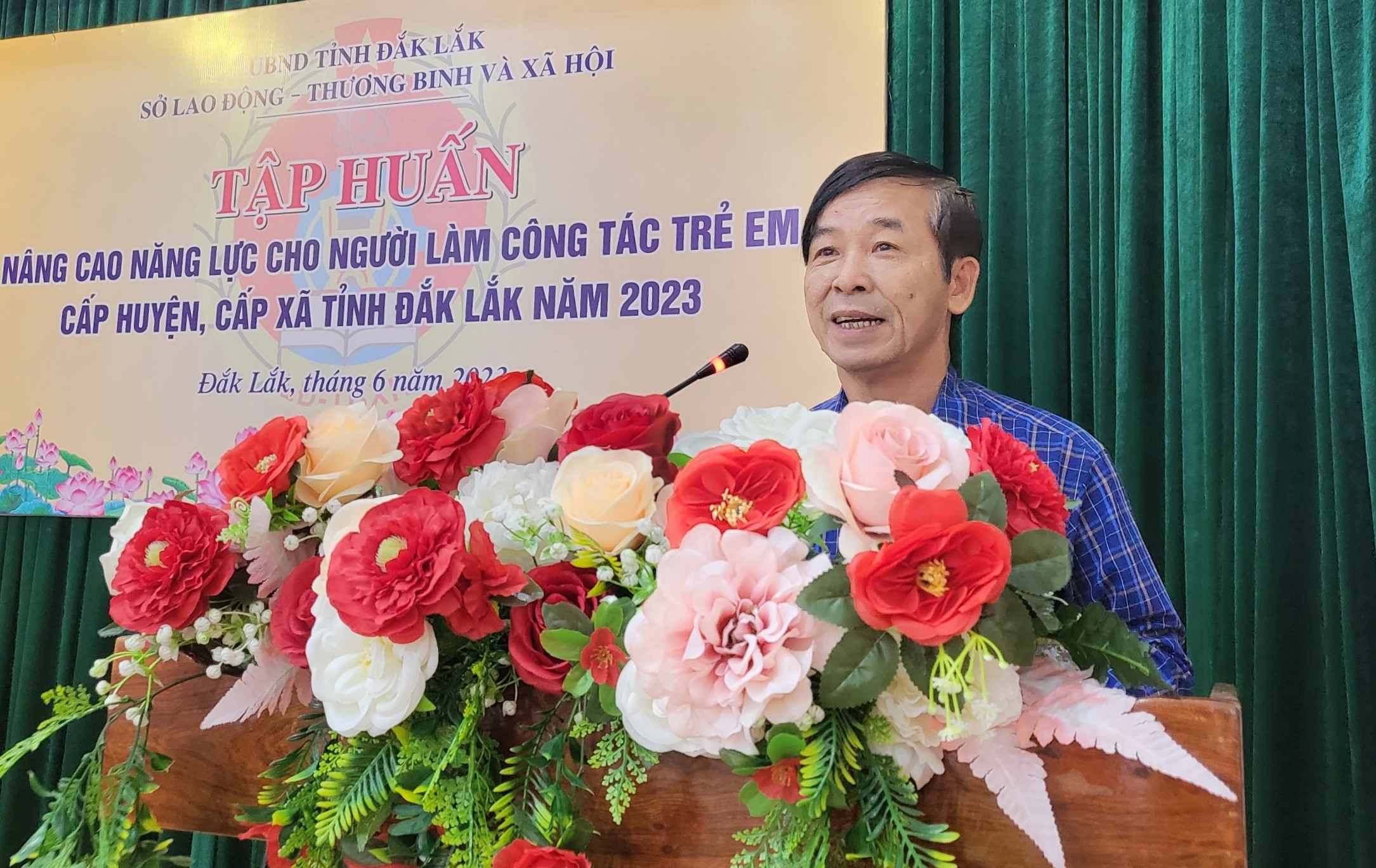 Tập huấn nâng cao năng lực cho người làm công tác trẻ em