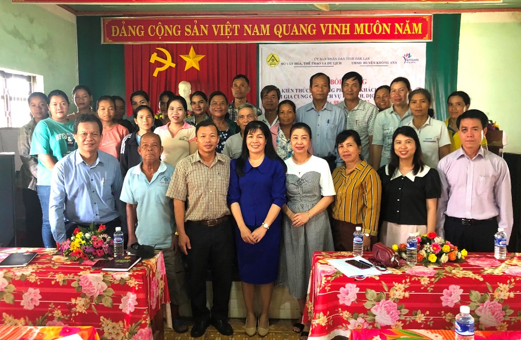 Bồi dưỡng kiến thức, kỹ năng làm du lịch cộng đồng cho người dân huyện Krông Ana