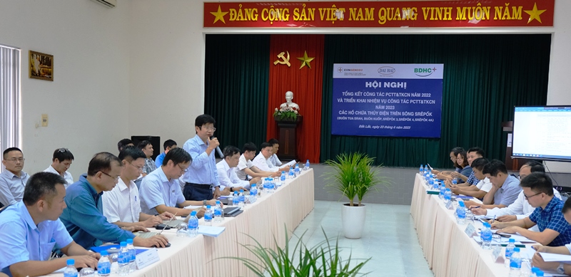 Triển khai công tác phòng, chống thiên tai, tìm kiếm cứu nạn tại các nhà máy thủy điện trên sông SêRêPốk