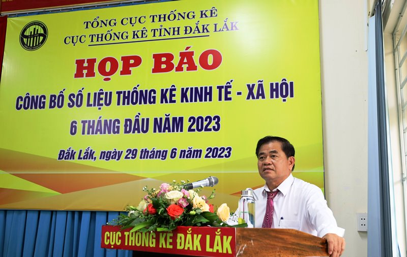 Công bố số liệu thống kê kinh tế - xã hội 6 tháng đầu năm 2023