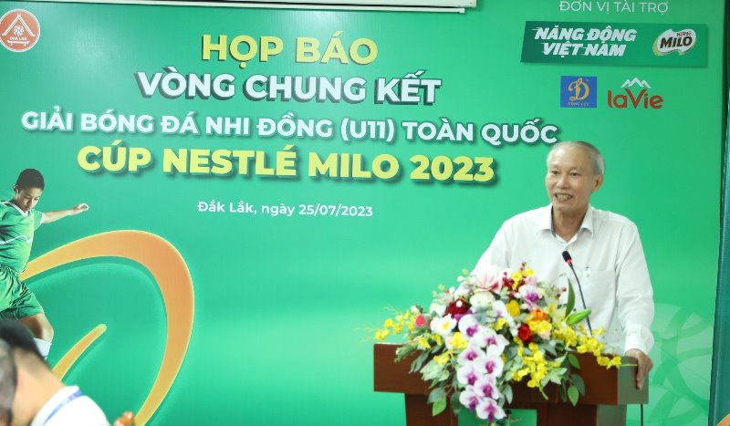 Khởi tranh vòng chung kết giải bóng đá nhi đồng toàn quốc tại Đắk Lắk