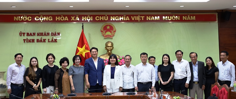 UBND tỉnh làm việc với Đoàn công tác của Hội đồng Du lịch và Hội nghị thành phố Goyang, tỉnh Gyeonggi -Hàn Quốc