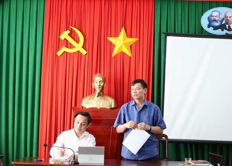 Kiểm tra công tác cải cách hành chính tại Sở Tư pháp