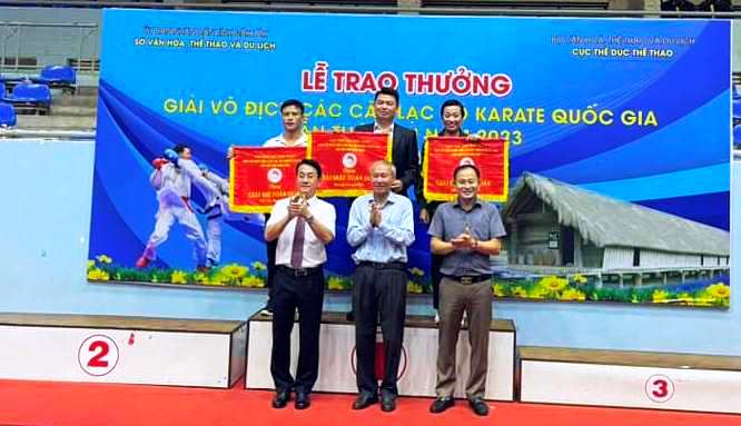 Bế mạc Giải vô địch các câu lạc bộ Karate quốc gia năm 2023