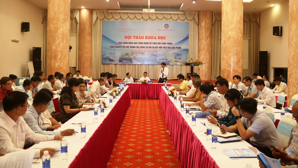 Đẩy mạnh ứng dụng khoa học công nghệ để thúc đẩy phát triển công nghiệp hỗ trợ