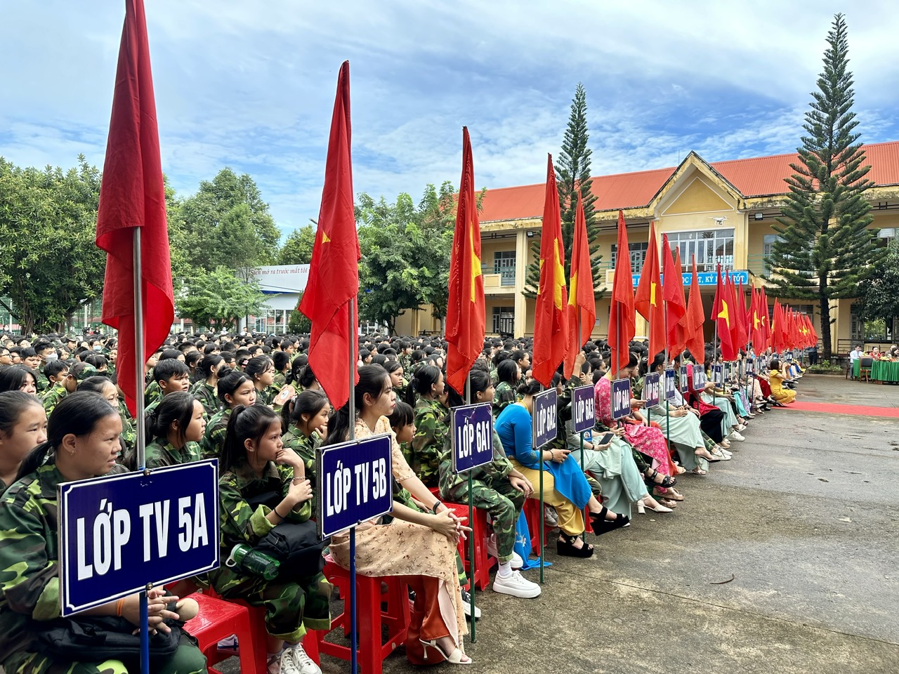 Trường Phổ thông dân tộc nội trú Tây Nguyên khai giảng năm học mới 2023-2024