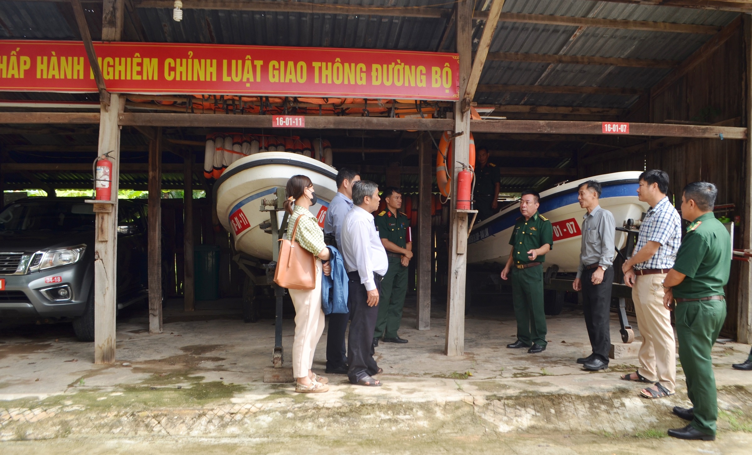 Kiểm tra công tác phòng chống thiên tai trên địa bàn huyện Ea Súp