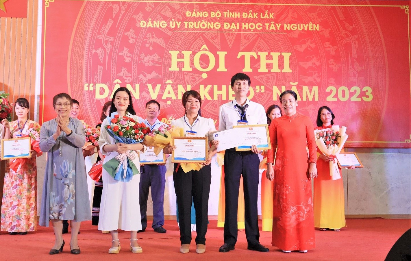 Trường Đại học Tây Nguyên tổ chức Hội thi “Dân vận khéo” năm 2023