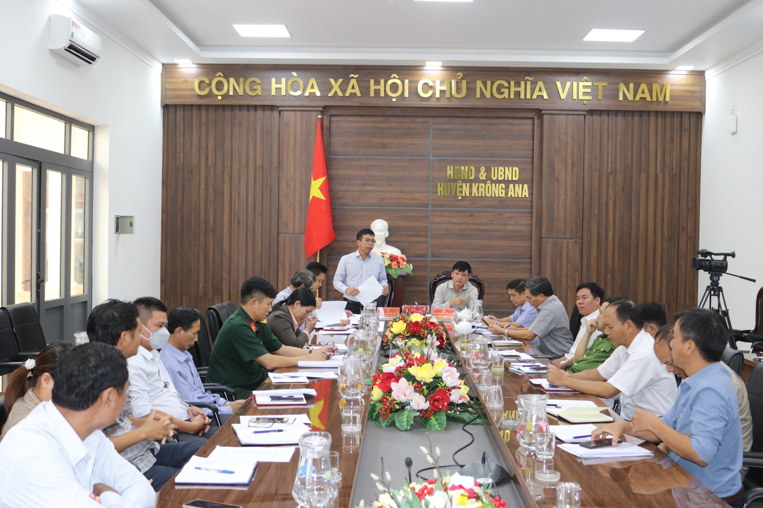 Kiểm tra công tác phòng, chống thiên tai tại huyện Krông Ana năm 2023