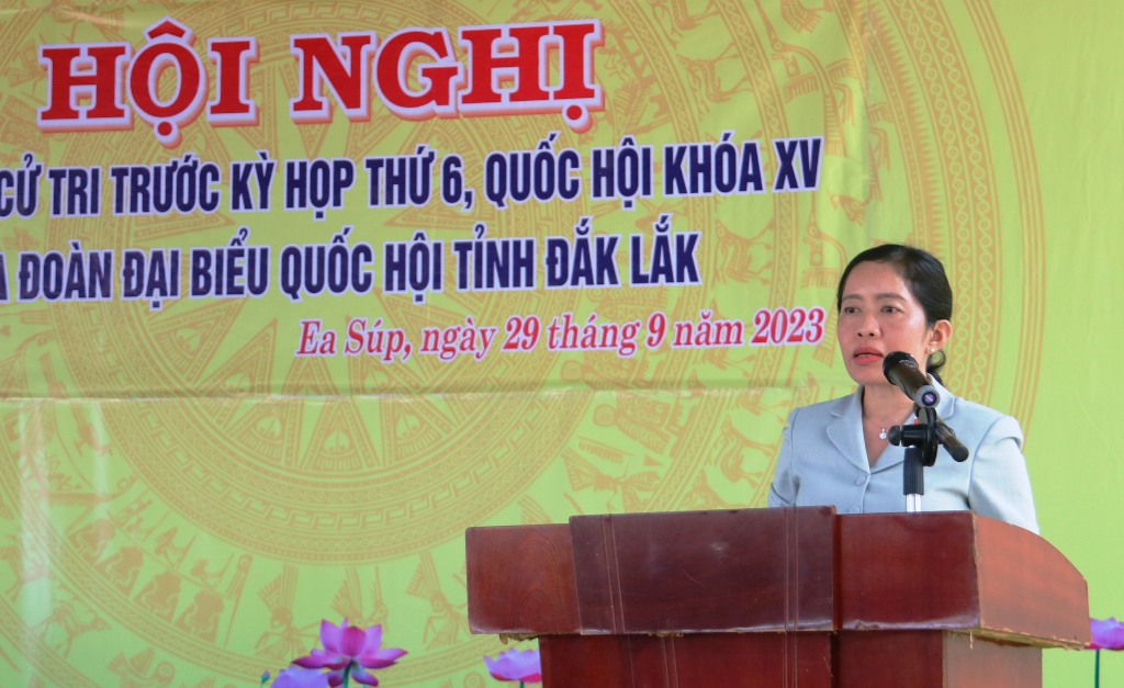 Cử tri xã Cư Kbang kiến nghị nhiều vấn đề ảnh hưởng trực tiếp đến đời sống dân sinh