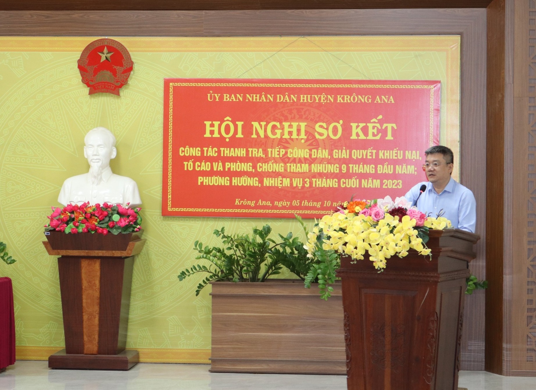 Sơ kết công tác thanh tra, tiếp công dân, giải quyết khiếu nại, tố cáo và phòng chống tham nhũng